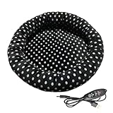 Acunny - Alfombra calefactora para Mascotas, con 3 Niveles, para Dormir, para Gatos, Perros, Cachorros, Conejos, Invierno al Aire Libre