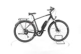 Ortler E Bike Montana Plus Trekking E-Bike Herren 28 Zoll Elektrofahrrad, Shimano 40 Nm 418 Wh, 9 Gänge, Hydraulische Scheibenbremse 180-195 cm schwarz (Generalüberholt)