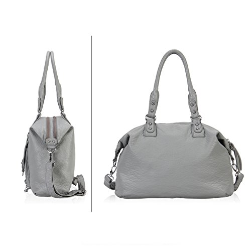 Veevan Ultra Soft Leather Classic Hobo Style