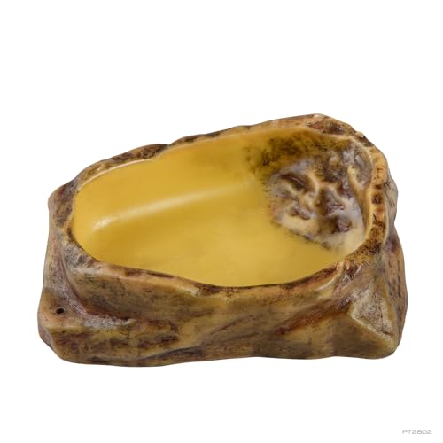 Exo Terra Water Dish, Wasserschale, Wassernapf, im Felsdekor, fuer Terrarien, mittel, M (1er Pack)