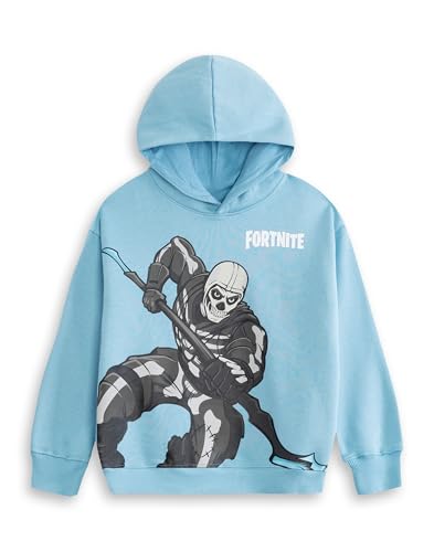 Sweat à capuche Fortnite bleu pour enfants et garçons