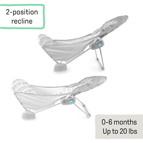 Summer Infant 12914199978 By Ingenuity Foldaway 2-Position Baby Bath Seat, Adjustable Support For Sink Or Bathtub thumb #4
