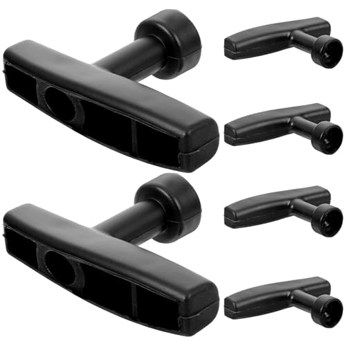 WEKADRIN 6 piezas Mango de Arranque para Motosierra con Cuerda de Tracción Diseño Ergonómico para Agarre Cómodo Compatible con Varias Marcas Instalación Rápida y Fácil