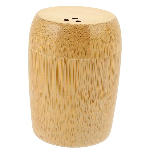 COLLBATH Box Toothpick Holder Toothpick Dispenser Funny Kitchen Toothpick Holder Shaker Tabletop Toothpick Holders Toothpicks Daily Accessory Toothpick Bottle Boho Mini Light Brown