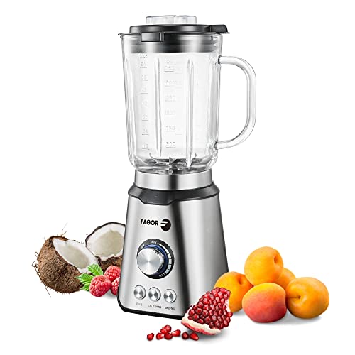 FAGOR Batidora de vaso COOLMIX Pro. 1200W de potencia y 1.75L de ...