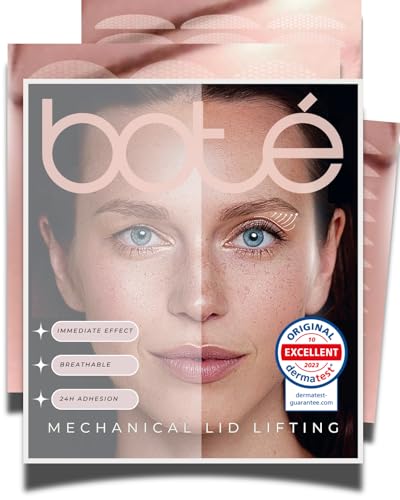 BOTÉ 120 Eye Lift Strips for hooded eyes Mix L/XL/XXL Invisible eyelid lifting tape correcting droopy lids Fix eyelids instant natural treatment lifter tapes