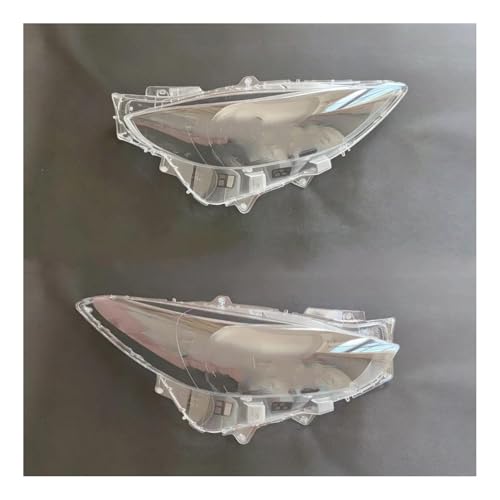 Abat-jour verre transparent pour phare Mazda 3 Axela 2018 boîtier optique avant
