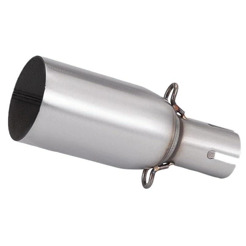 Tuyau d'échappement moto 51mm avec adaptateur 28-45mm pour modification