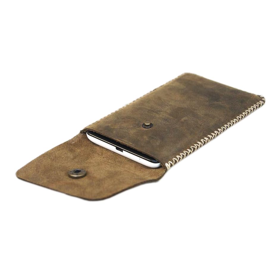 Personalized Custom Handmade Genuine Leather Mobile Phone Cases and Protective Bags