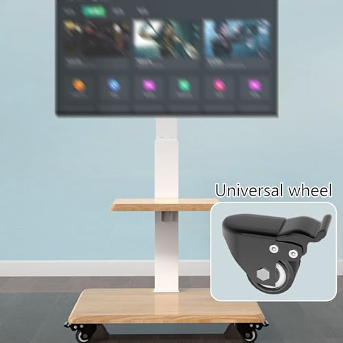 Soporte móvil para TV ajustable, ruedas, para 32-75 pulgadas miniatura 5