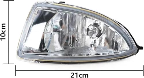 Phare antibrouillard halogène gauche pour Civic ES 2004-2005 avec ampoule intégrée