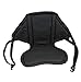 Respaldo De Kayak Universal Asiento De Navegación Base Suave Y Antideslizante Respaldo Alto Asiento De Cojín De Kayak Ajustable con Respaldo Remo Pesca PVC Accesorios para Embarcaciones