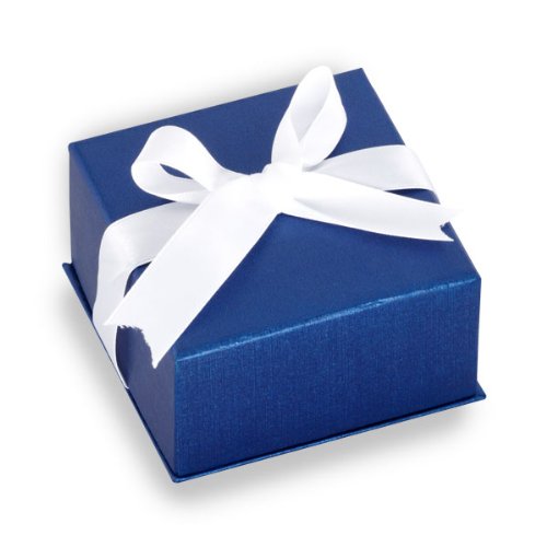 DON'T FORGET THE DASH 10k White Gold Sapphire and Diamond Cross Pendant with 18" Chain2