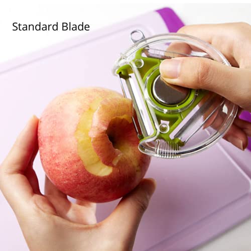 Studio Olive Apple Peeler "3 In 1 Inch Multi-Functional Blades With A Button To Easy Switch thumb #2