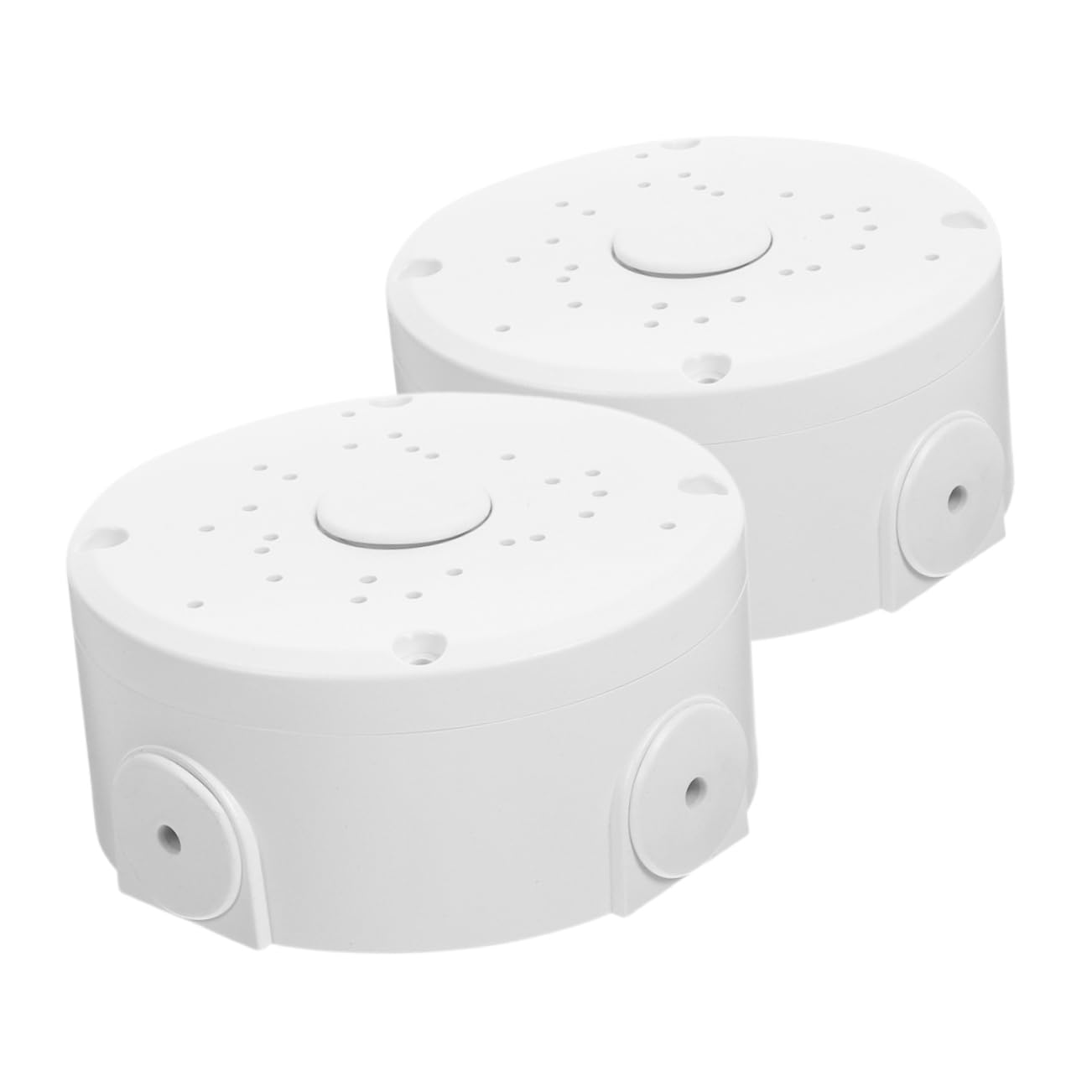 NUOBESTY 3 Set Scatola Sicurezza Per Telecamera Custodia Per Elettrici Da Montare Protezione Per Esterne E Estensione 2 Pezzi * 3