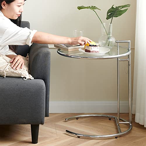 Table ronde en verre trempé pour optimiser les petits salons - 3