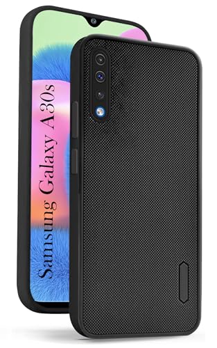 Image of Jkobi Rubberised Back Cover Case for Samsung Galaxy A30s (Textured Grip Design | Camera Protection | Slim and Light Weight | Soft Touch and Feel)