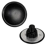 Hochwertige Verarbeitung AutoScheich® Blindstopfen Heckwischer Scheibenwischer Heckscheibe Heckklappe Wischerarm Heck Clean Abdeckung Antenne Adapter Universal 22mm Auto KFZ LKW