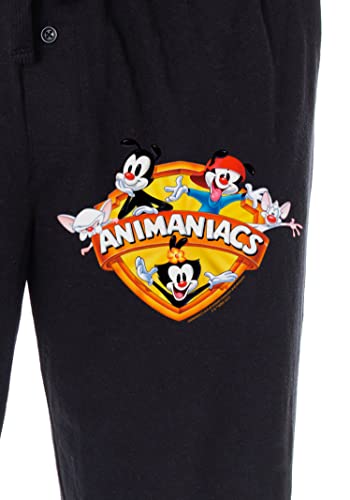 Animaniacs Men's Wakko Yakko Dot Warner and Pinky and The Brain Loungewear Pajama Pants3
