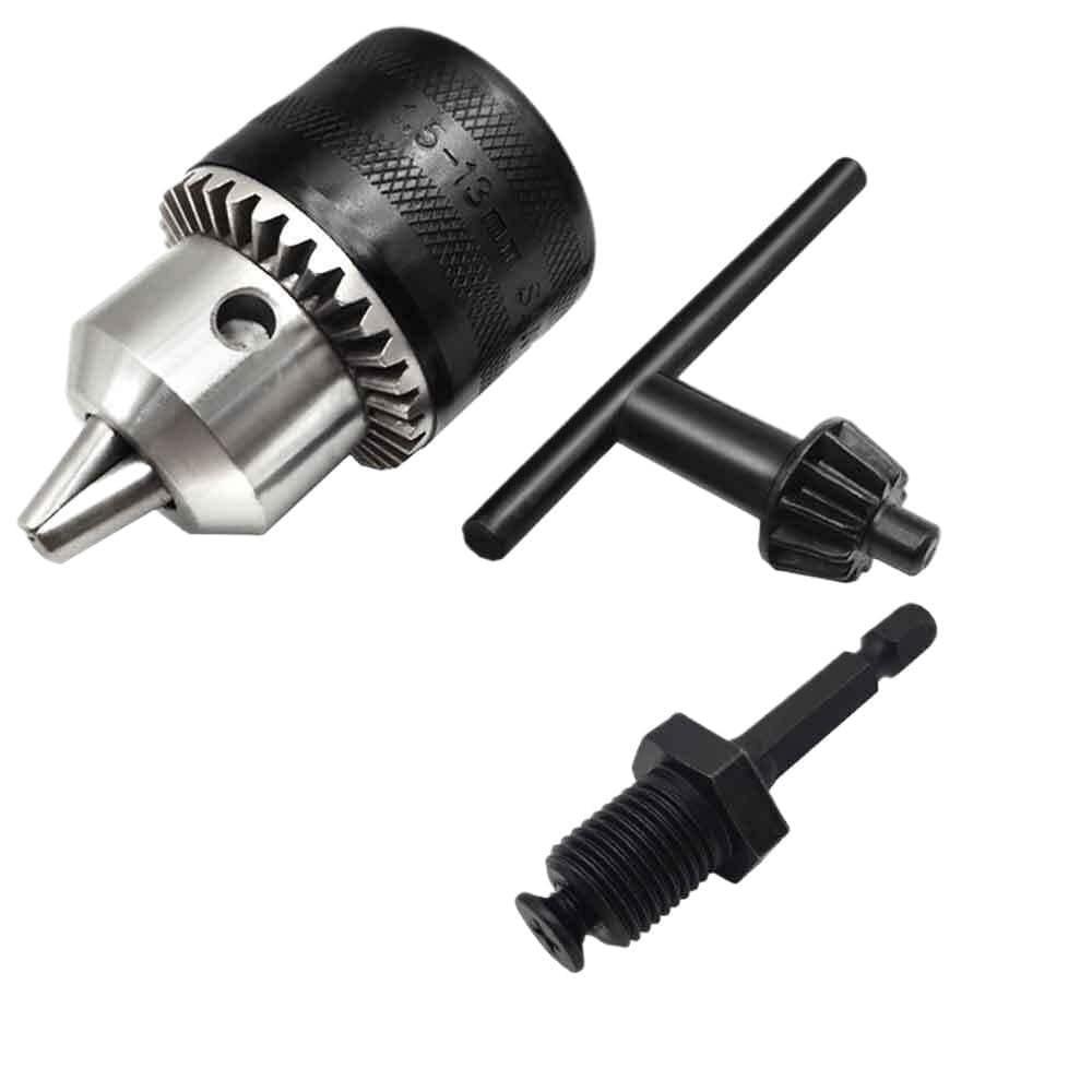 Weijiahuidf Chuck And Hex Shank 1.5-13Mm Drill Chuck,1/2-20Unf Mount Impact Driver