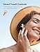 Wireless Earbuds TaoTronics Bluetooth 5.0 Headphones SoundLiberty 53 Bluetooth Earbuds 40H Playtime Smart Touch Control IPX7 Single/Twin Mode Earphones with Built-in Mic