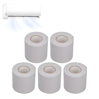 Tissting PVC Duct Sealing Tape, Thickened 60mm Wide High-Strength Oil-Resistant PVC Insulation Tie Strap Pipe Wrapping Tape for Air Conditioning Systems, HVAC, DIY Repair