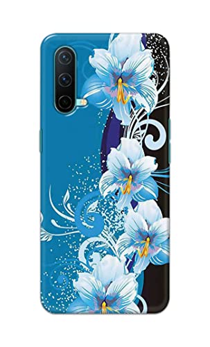Image of PRINTFIDAA Beautiful Floral Design Printed Designer Hard Case for OnePlus Nord CE 5G (2021), OnePlus Nord Core Edition 5G (2021) Back Cover -(e) RPM1006