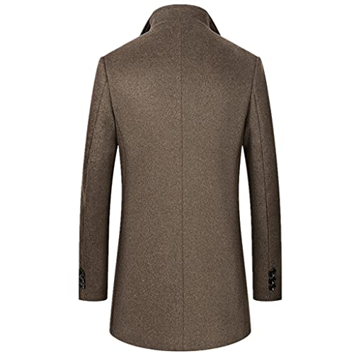 Werkjas Heren Winter Jas Bruin Casual Heavyweight Washed