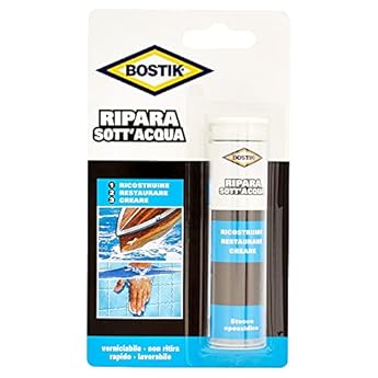 Foto di Bostik 10911 Ripara Sott'Acqua, Bianco, 56 gr