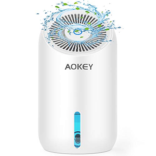 Luftentfeuchter Entfeuchter 1000ML Elektrisch Luftentfeuchter mit 7 Farblichter Mini Leise Raumentfeuchter für Badezimmer Wohnung Schrank Keller