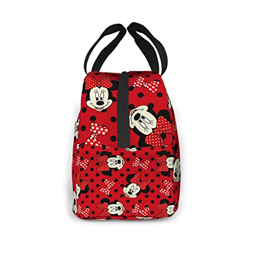 Zelq Cartoon Lunch Bag, Mouse Lunch Bag For Women Men Frinends, Picnic Travel Outdoors #TOP1