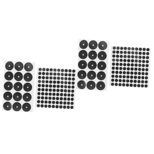 Mikikit 2sets Billiard Spot Marker Snooker Points Pool Table Markers Self-Adhesive Woven Cotton Easy to Use Storage-Friendly 2sheets*2