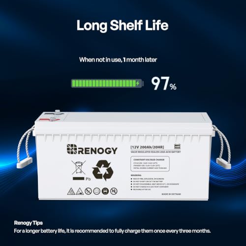 Renogy 12V 200Ah AGM Battery