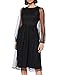 Produktbild YAS Damen YASLISSO LS MIDI Dress Kleid, Black, XL