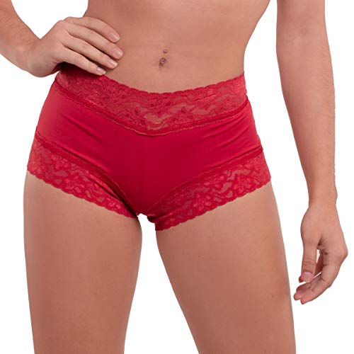 KIT com 3 Calcinha Caleçon shortinho Microfibra Diva Donna