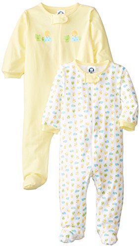 Image of Gerber Baby Girls' 2-Pack Sleep 'N Play