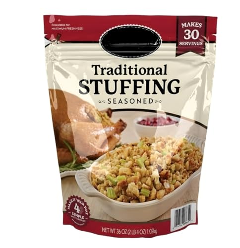 Traditional Style Holiday Stuffing Mix, 36 oz, On Stove or Oven Prep, 30 Servings