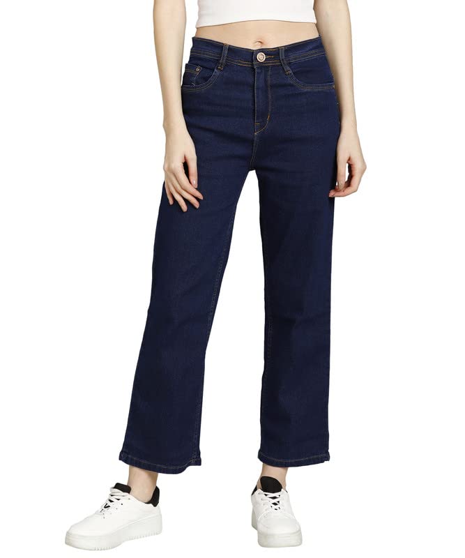 SLVETE Women’s Denim Stretchable Straight Fit Jeans(Jean_1438_BSC_30_Basic_30) SLVETE Women’s Denim Stretchable Straight Fit Jeans(Jean_1438_BSC_30_Basic_30)