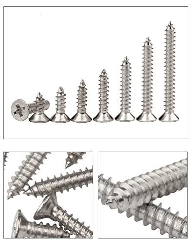 Kit Tornillos Autorroscantes M2 Acero Inoxidable 300 pcs miniatura 2