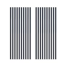 20pcs 5/32 x 12in Acrylic Dowel Rods Sticks, Black Round Plastic Rods,- Standard Tolerance Opaque Black Acetal Copolymer Rods Meets ASTM D6778 Specifications Perfect for Non-Marring Fixtures