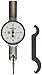 Mitutoyo 513-528 Pocket Type Dial Test Indicator, Basic Set, Horizontal Type, 0.375" Stem Dia., White Dial, 0-20-0 Reading, 1.3" Dial Dia., 0-0.04" Range, 0.001" Graduation, +/-0.001" Accuracy