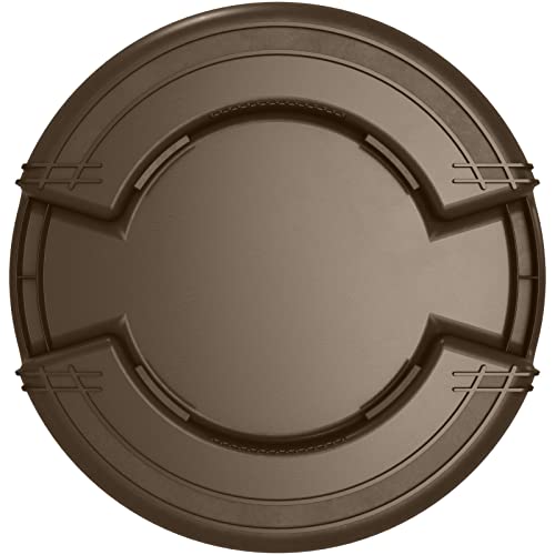 Image of Carlisle FoodService Products Bronco Round Waste Bin Trash Container 20 Gallon - Brown - Pack of 1