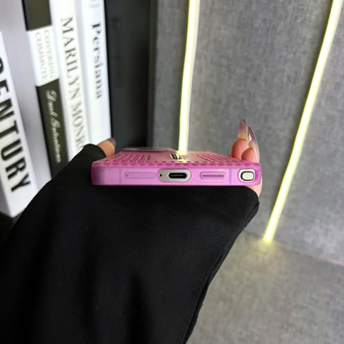 Coque Galaxy S25+ violette respirante pour éviter la surchauffe - 4