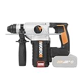 martillo vertical worx 1250w (5j) Velocidad variable con interruptor de gatillo de función inversa para un mayor control al perforar