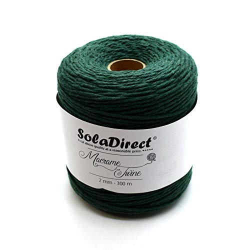 Premium Green Macrame Cord - Image 2