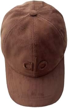 Amazon | [ZGHQHCDRH] ALOコーデュロイ キャップ, ブラウン