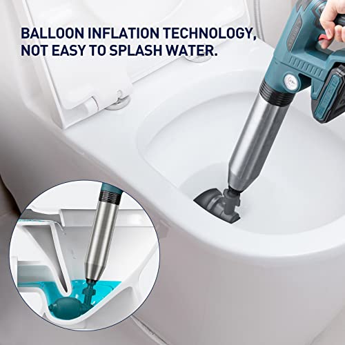 Toilet Plunger, Heavy Duty Drain Clog Blaster, Aiment Unclog Gun, Powerful Pneumatic Dredge Equipment, Electric High Pressure Plunger Applied To Toilet, Floor Drain, Sewer, Clogged Pipe #TOP2