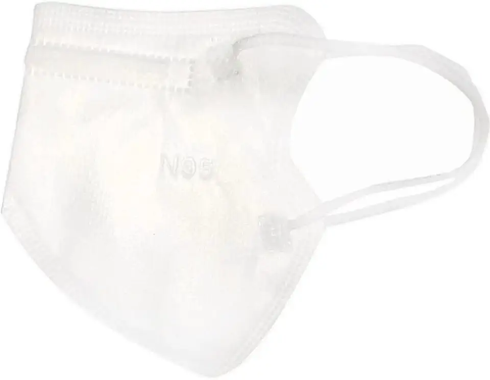 Máscara Infantil 5 Camadas N95 / KN95 / PFF2, 10 Unidades, Proteção Eficiente e Confortável, Design Anatômico, Ajuste Seguro para Crianças, Alta Filtragem, Ideal para Uso Diário e Escolar.