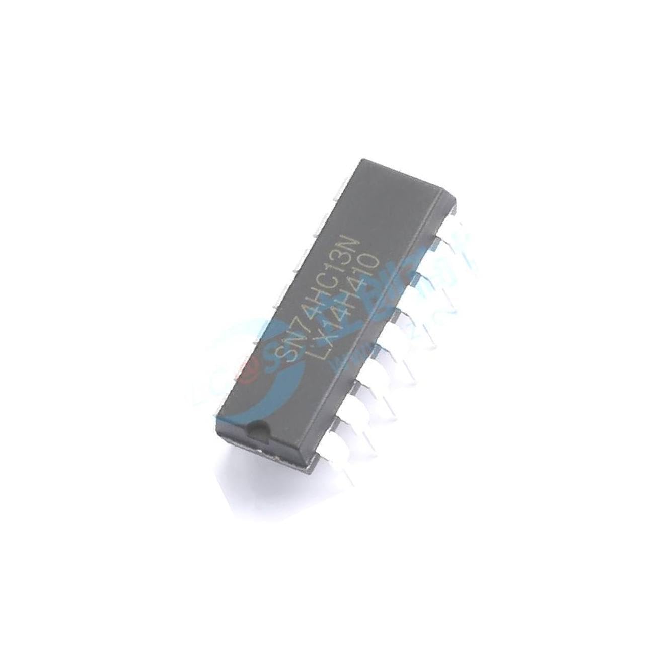 2 Pcs Logic gate Integrated Circuit DIP-14 NAND gate SN74HC13N (LX)