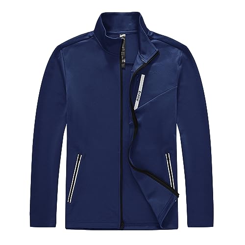 Image of MoFiz Mens Tracksuit Jogging Sports Sweatsuit Comfortable Outfits Casual Athletic Pants Full zip Jacket 2 Piece